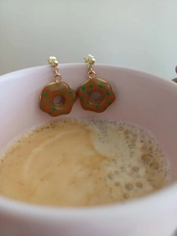 Donut chocolat, version dorée